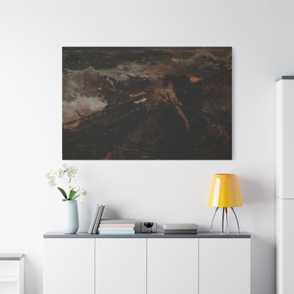 Shores of Shadow Canvas Print