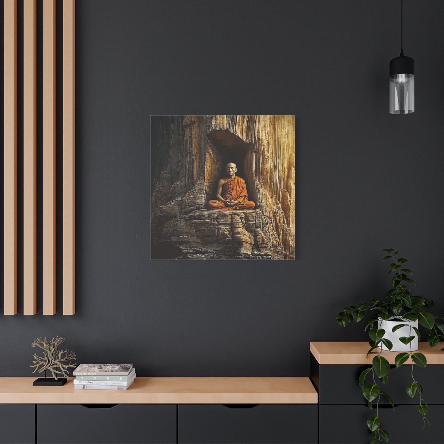 Meditation of Eldar Canvas Print