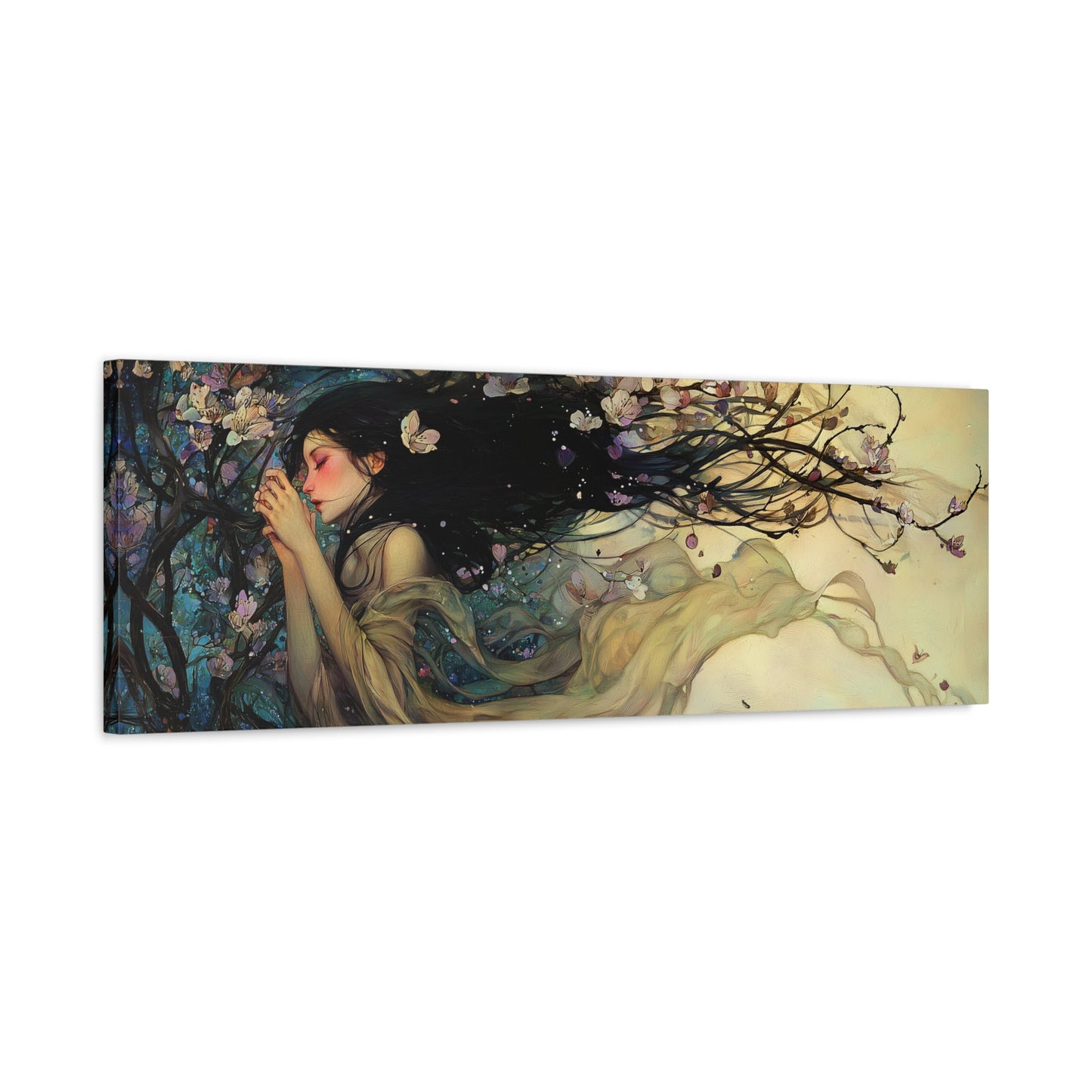 The Slumbering Bloom Canvas Print