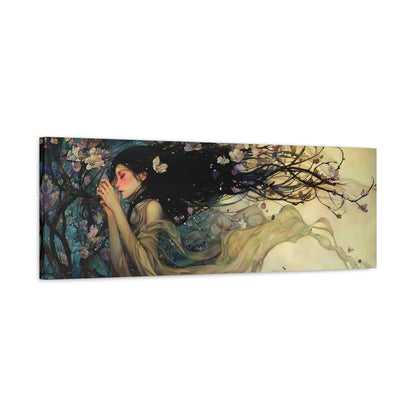 The Slumbering Bloom Canvas Print