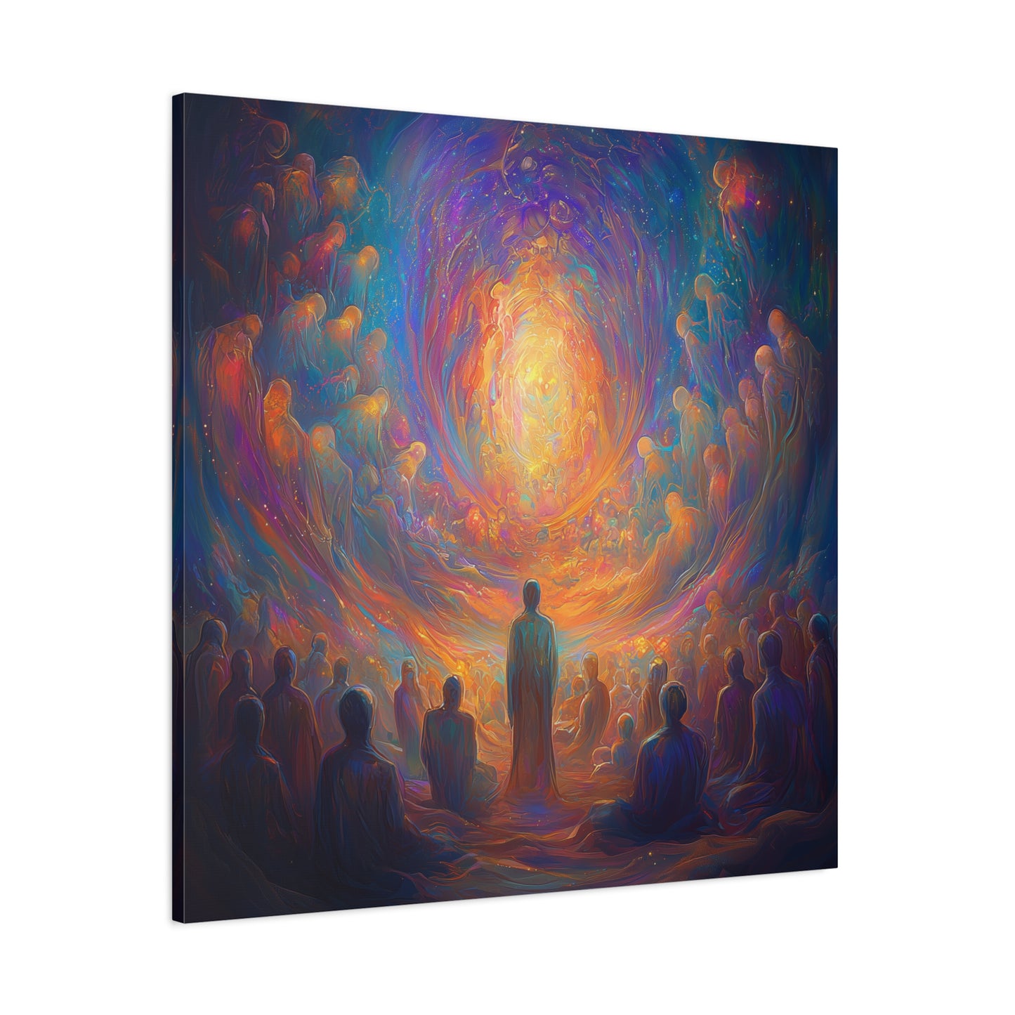 Souls in Silence Canvas Print