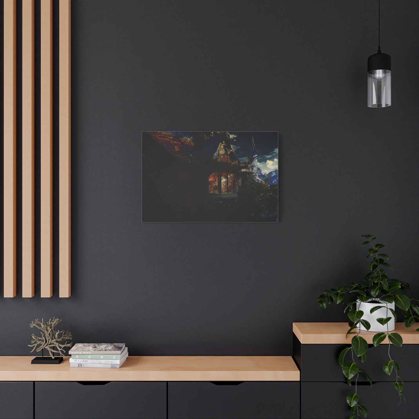 The Gilded Lament Canvas Print