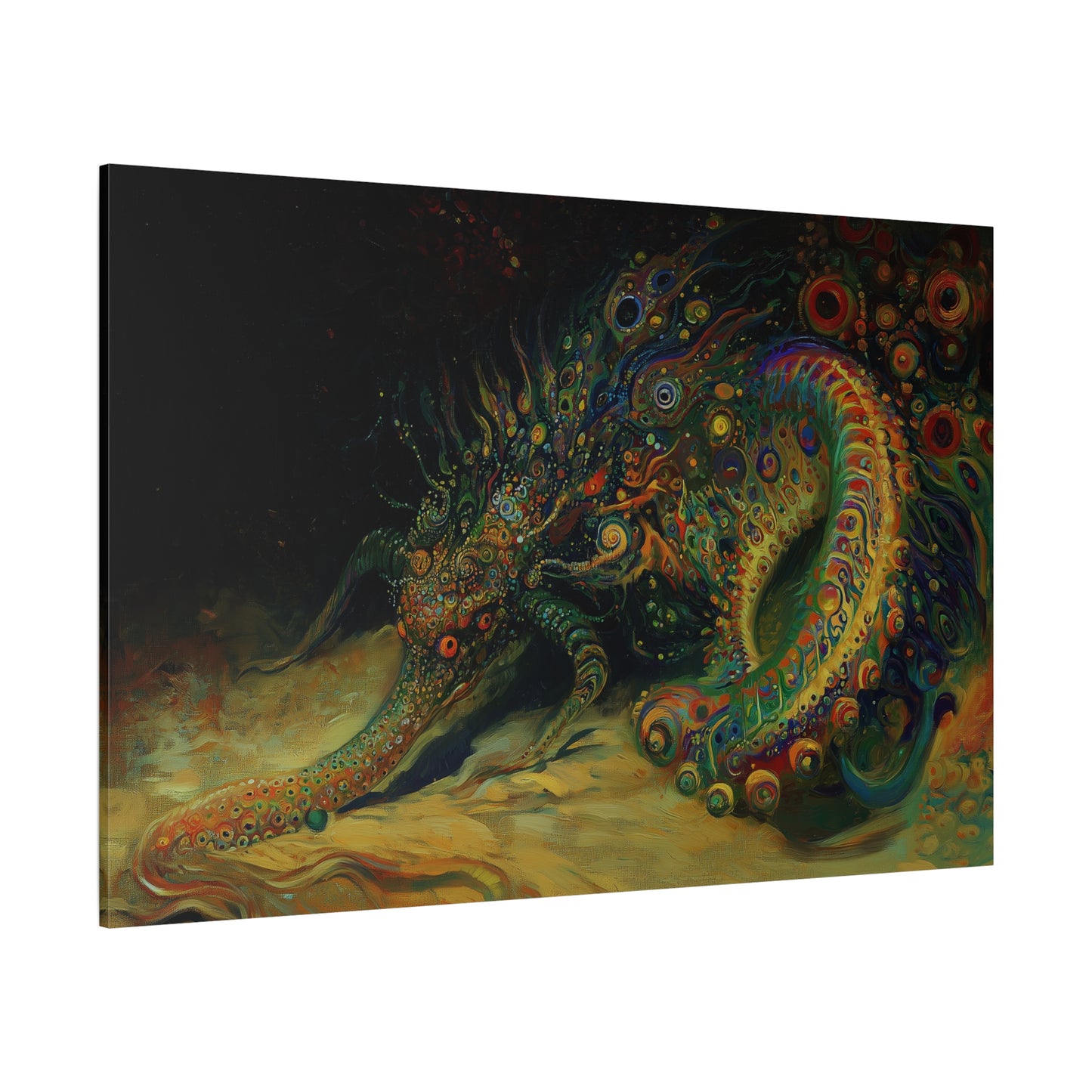 Serpent of the Lore Canvas Print