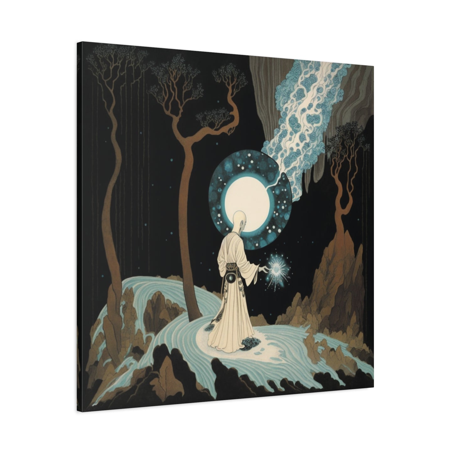 The Moon's Whisper Canvas Print