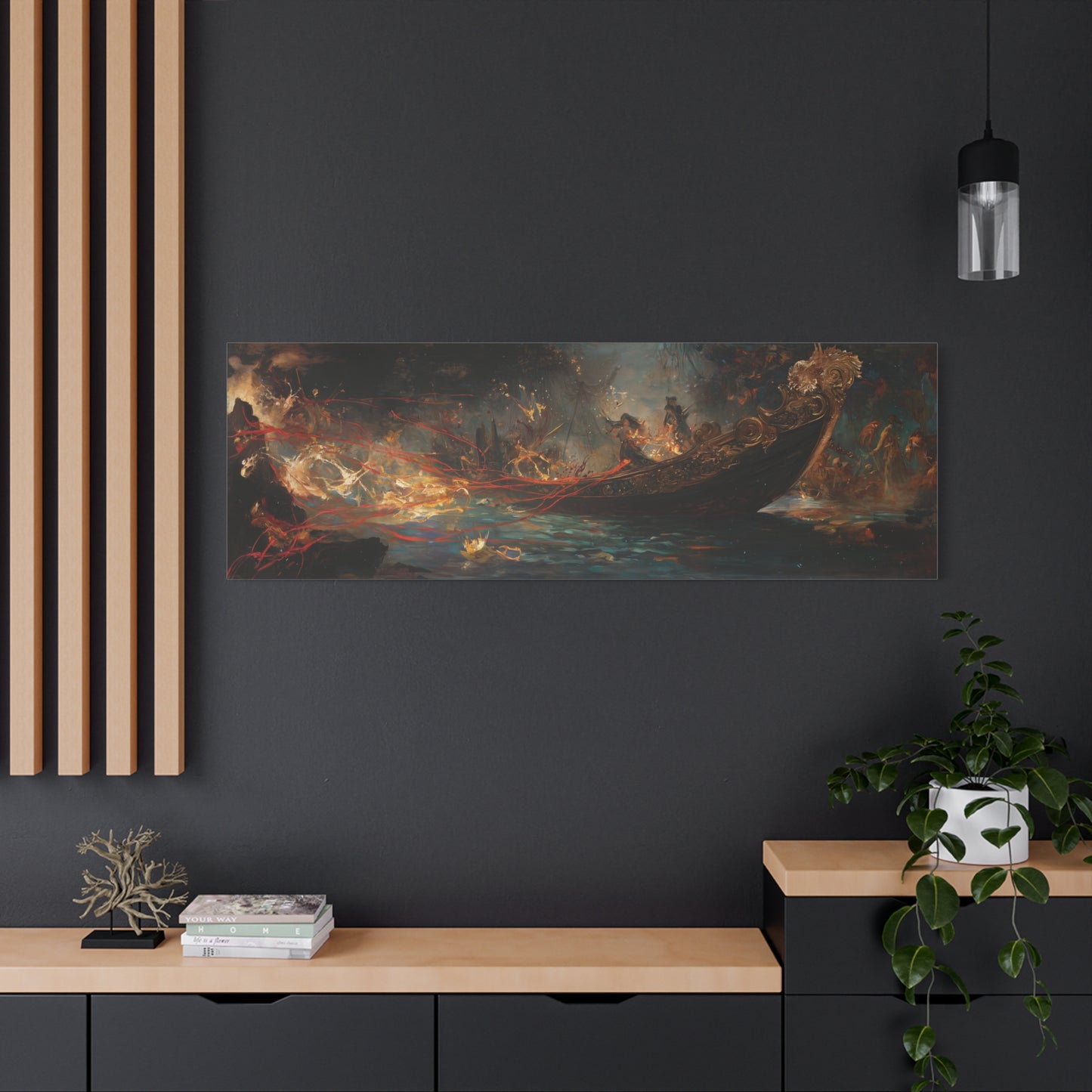 The Dreaming Voyage Canvas Print