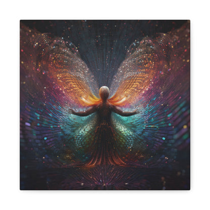 The Cosmic Unveiling Canvas Print