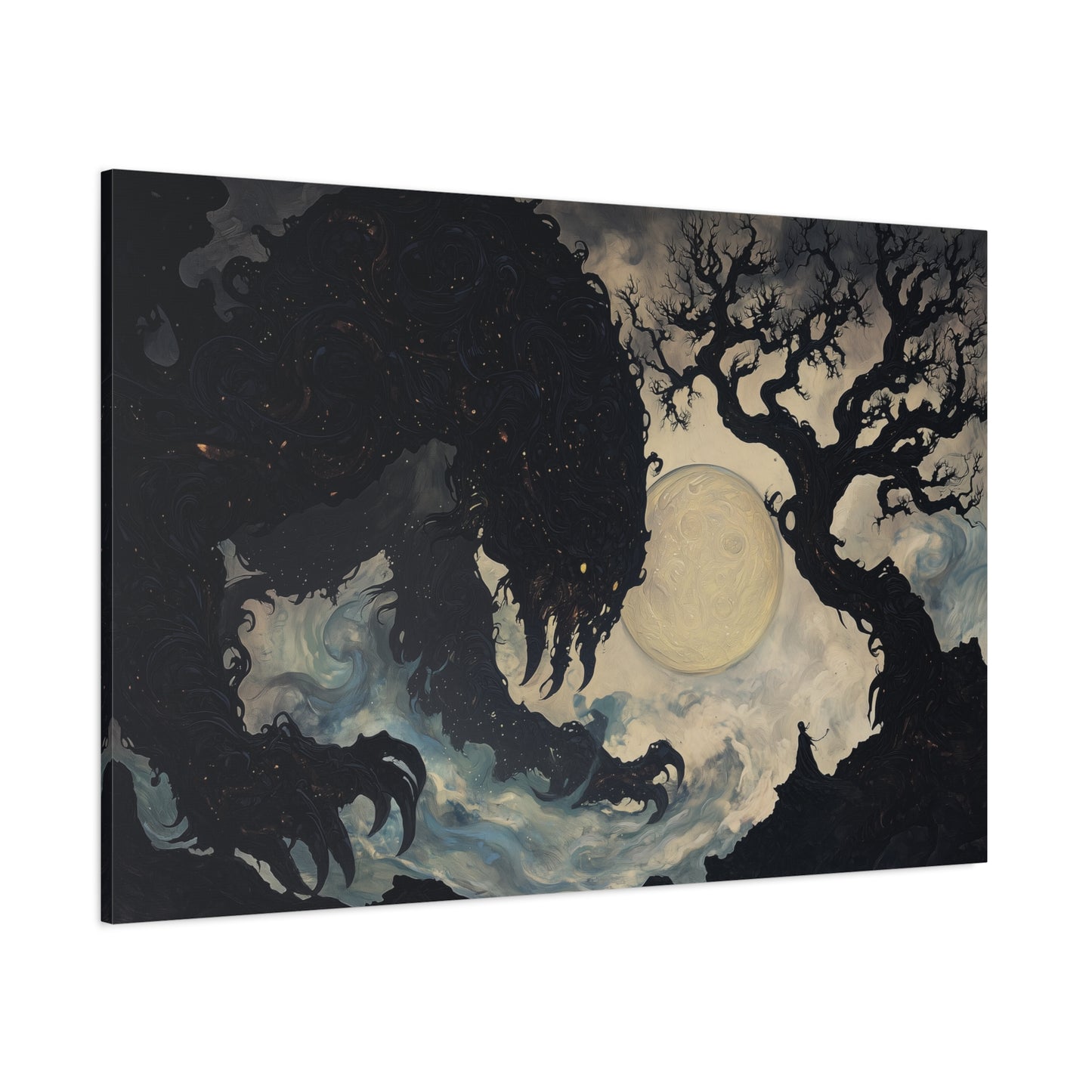 The Night's Lore Canvas Print