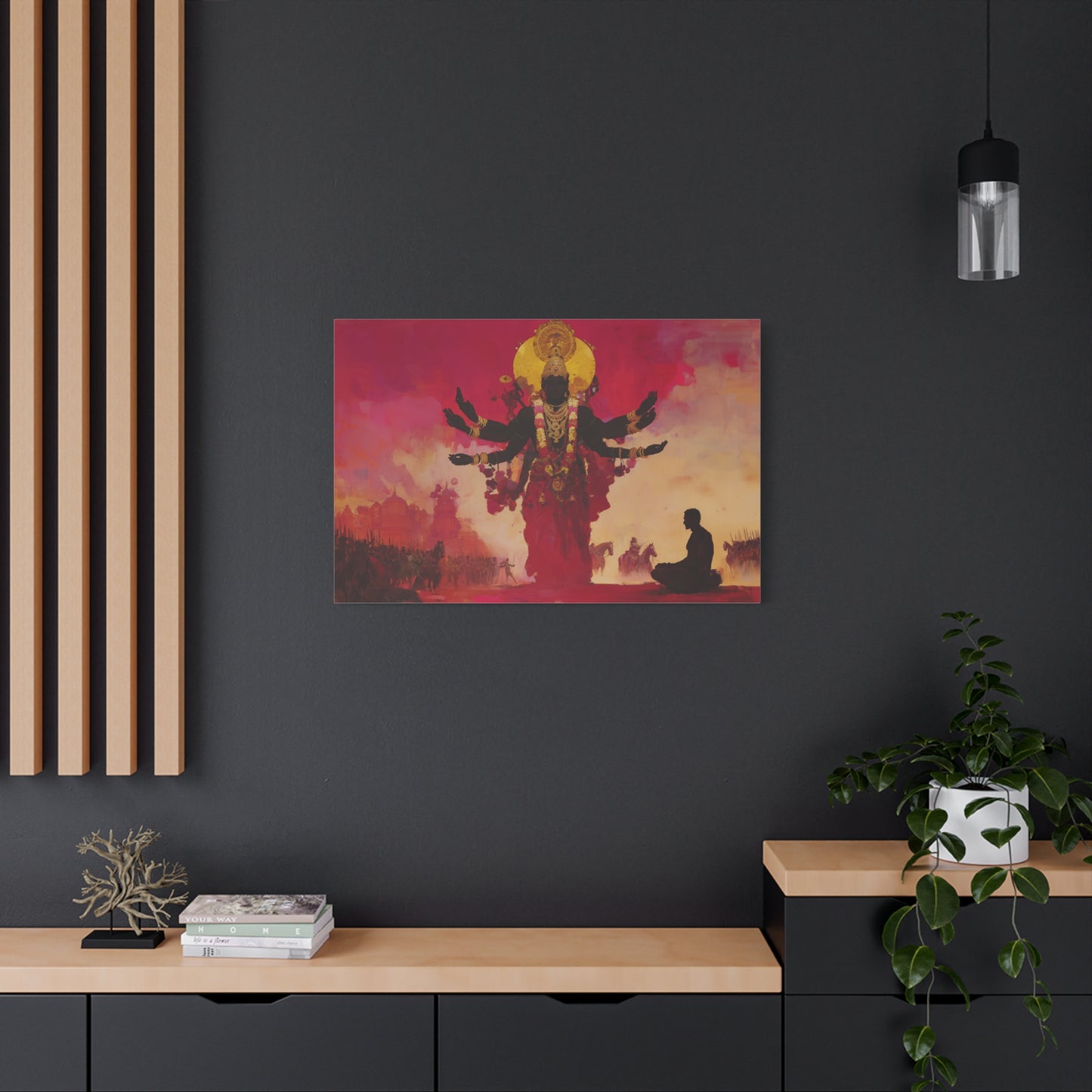 Gods and Men Canvas Print