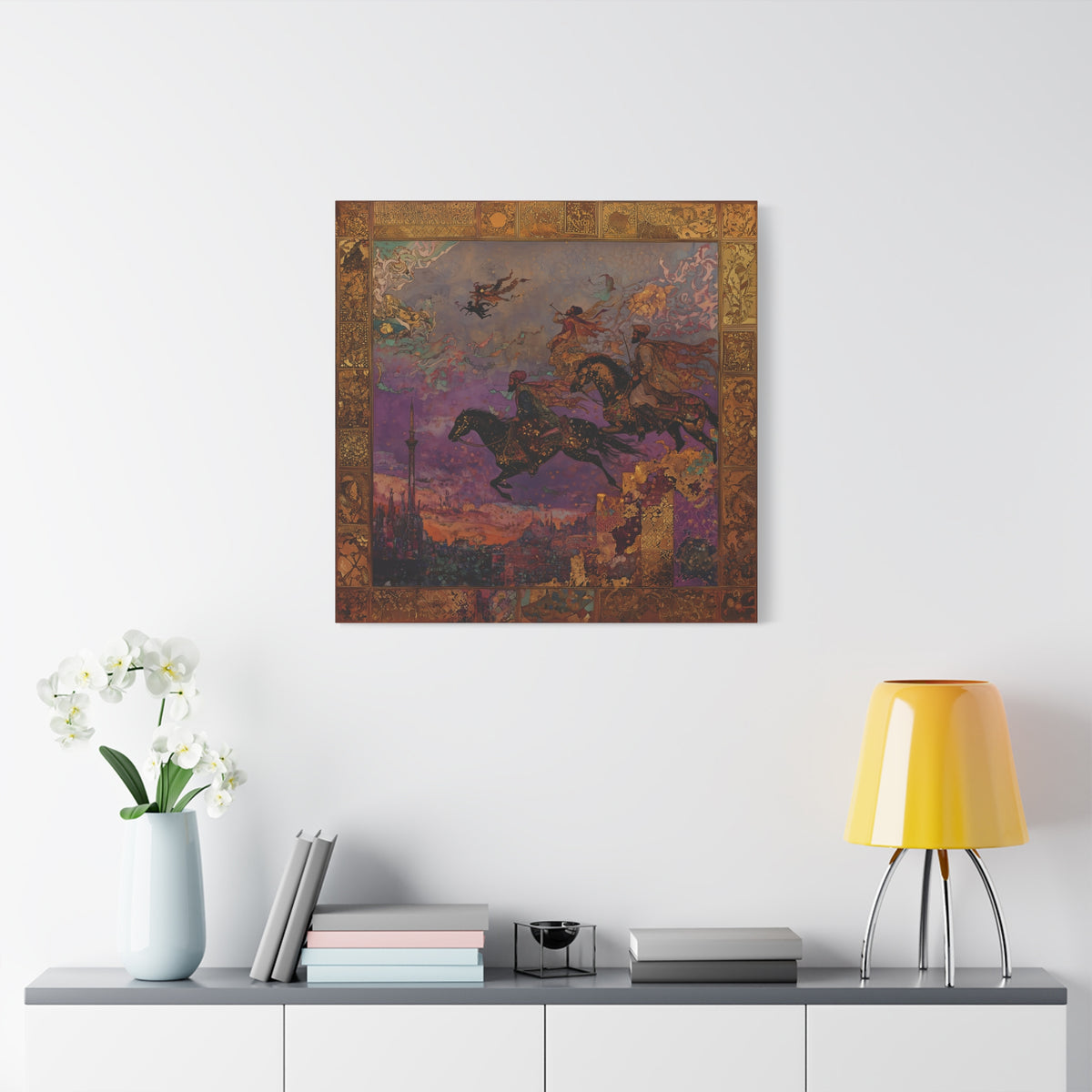 Where Falcons Soar Canvas Print