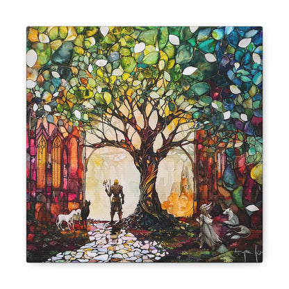 The Dreaming Grove Canvas Print