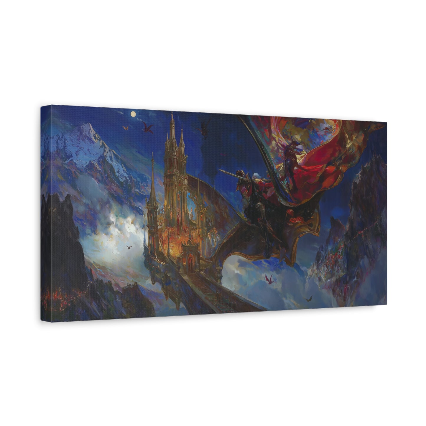 Night’s Majesty Canvas Print