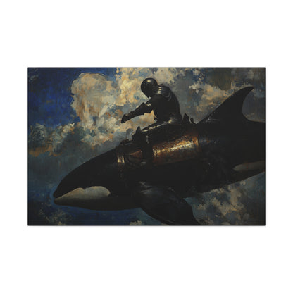 The Skyward Quest Canvas Print