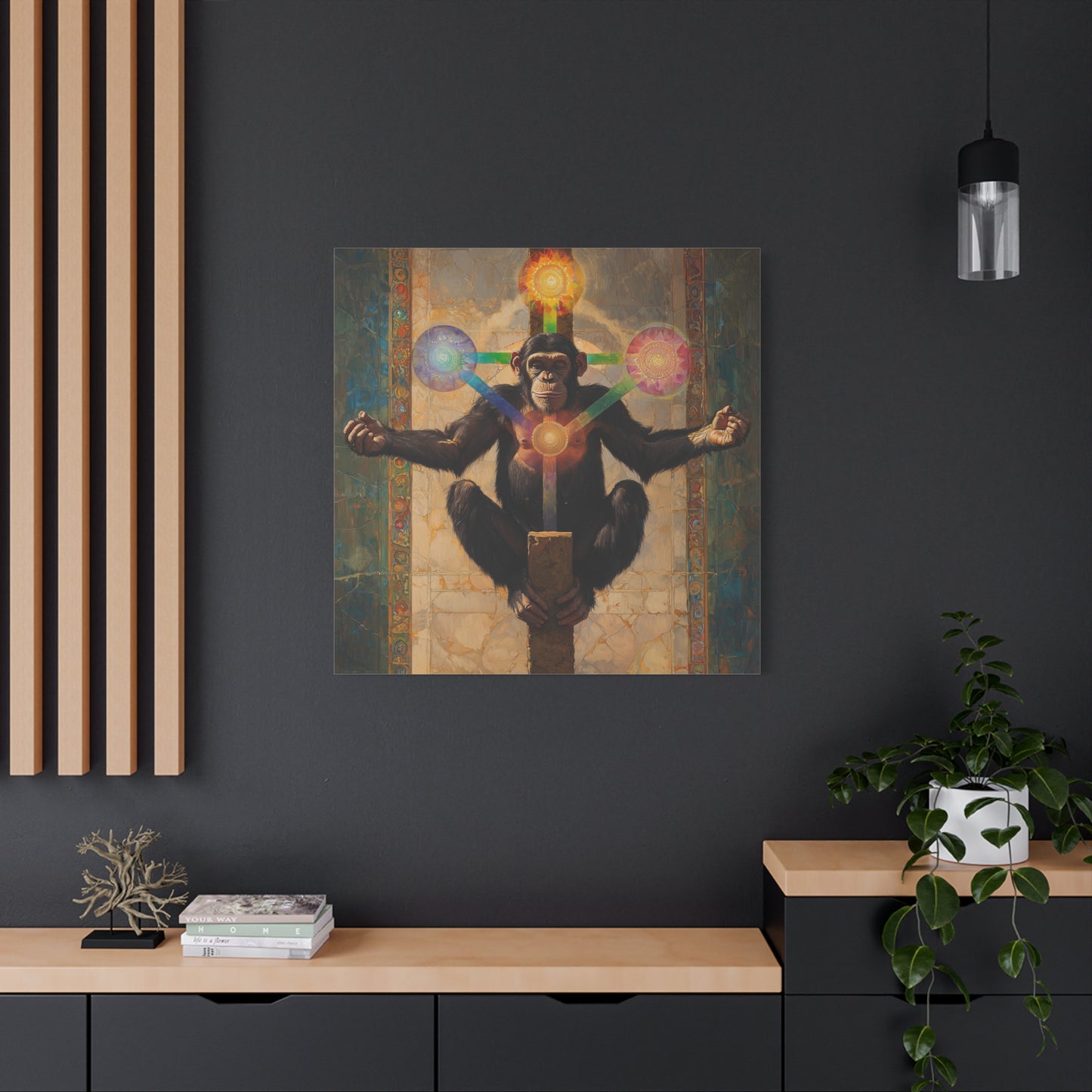 Primate Essence Revealed Canvas Print