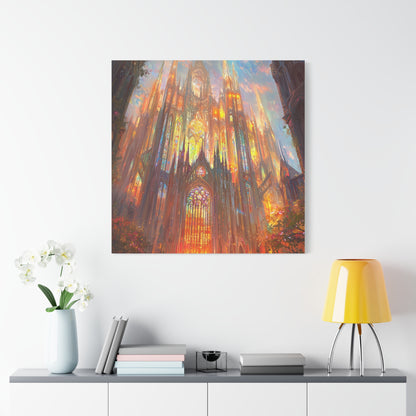 Rising Glory Canvas Print