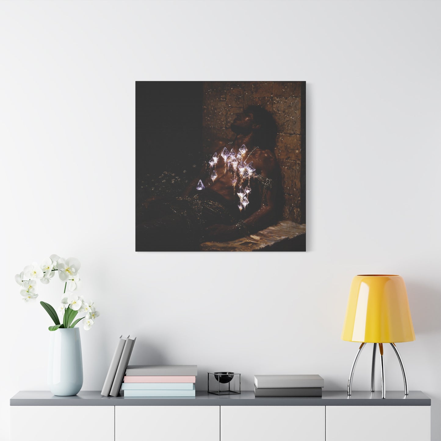 The Silent Lattice Canvas Print