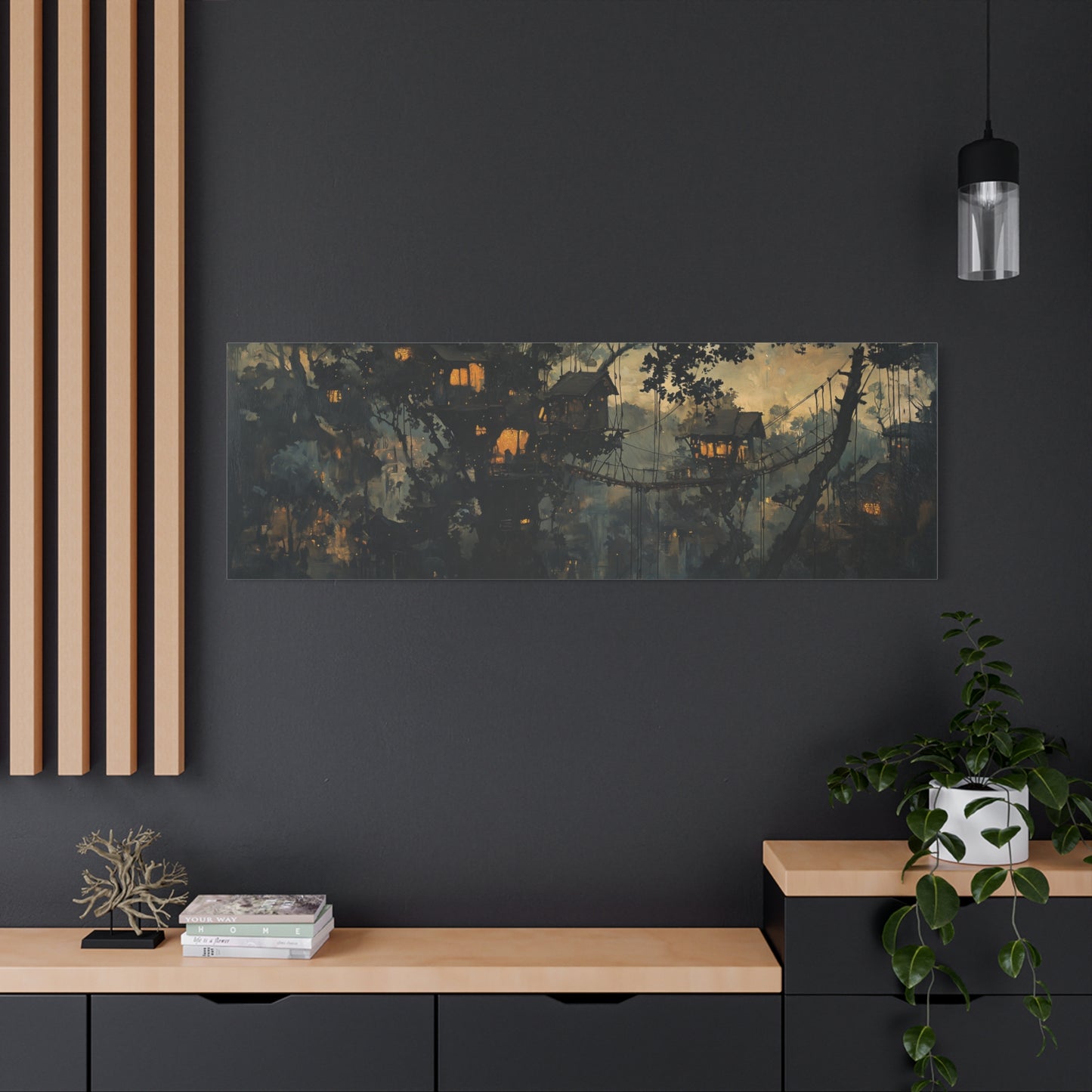 Balance of Night Canvas Print