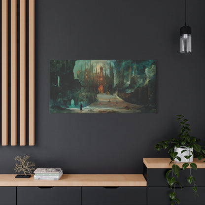 Stone and Smoke Canvas Print