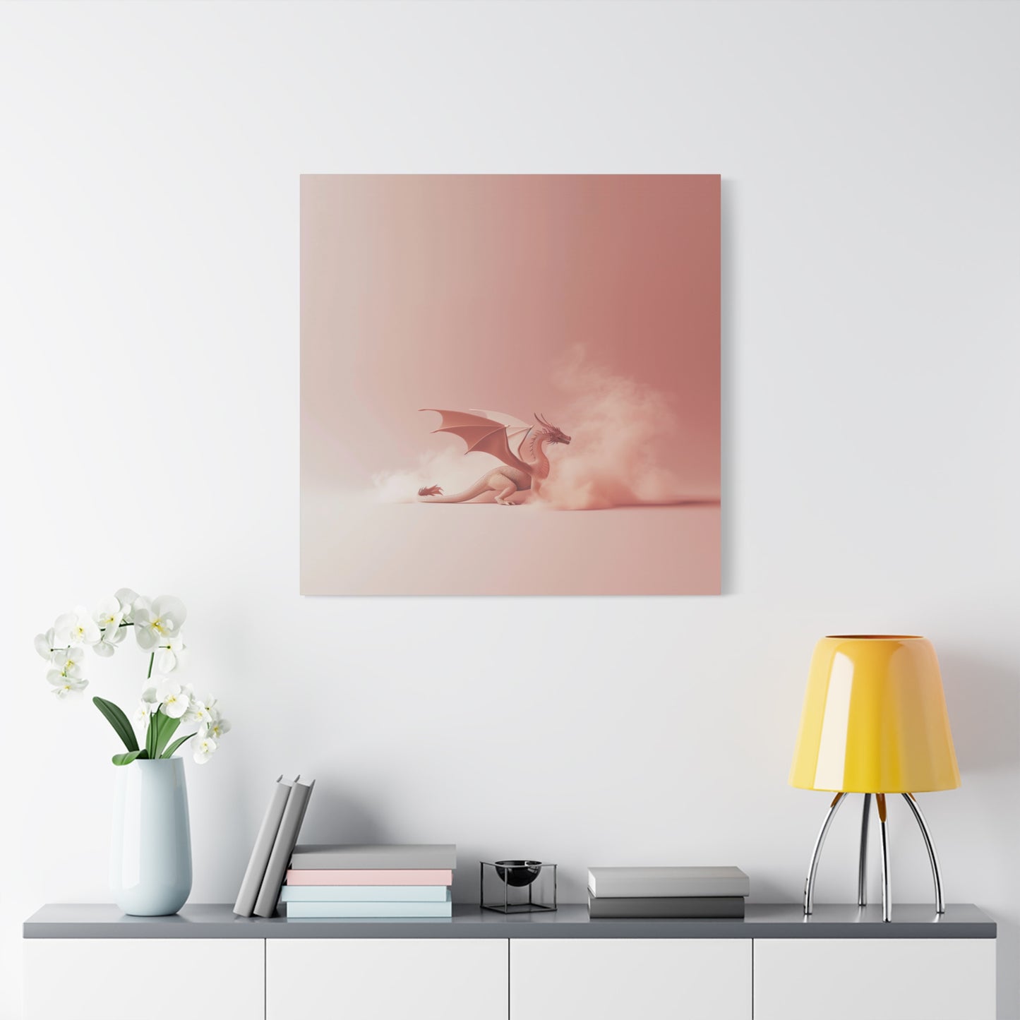 Dragon's Whispered Dream Canvas Print