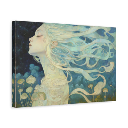 Whispering Night Canvas Print