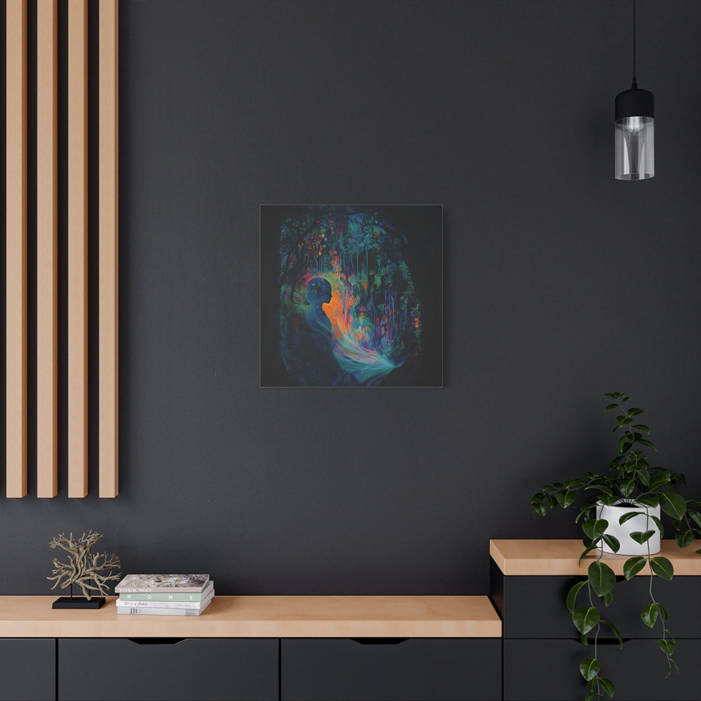 Verdant Equilibrium Canvas Print