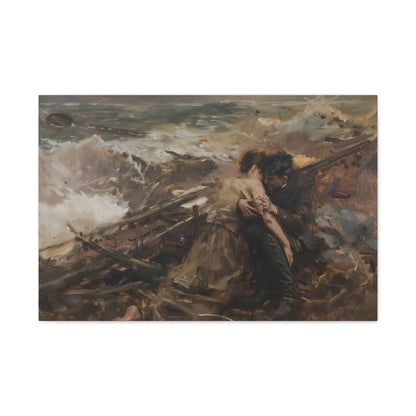 Tides of Middle-earth Canvas Print