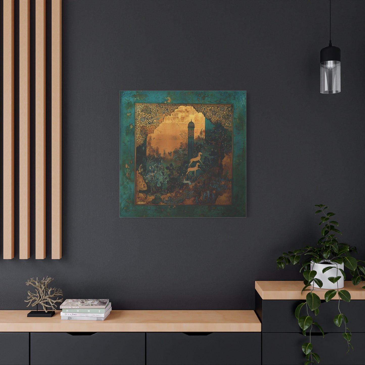 Silent Watchers Canvas Print