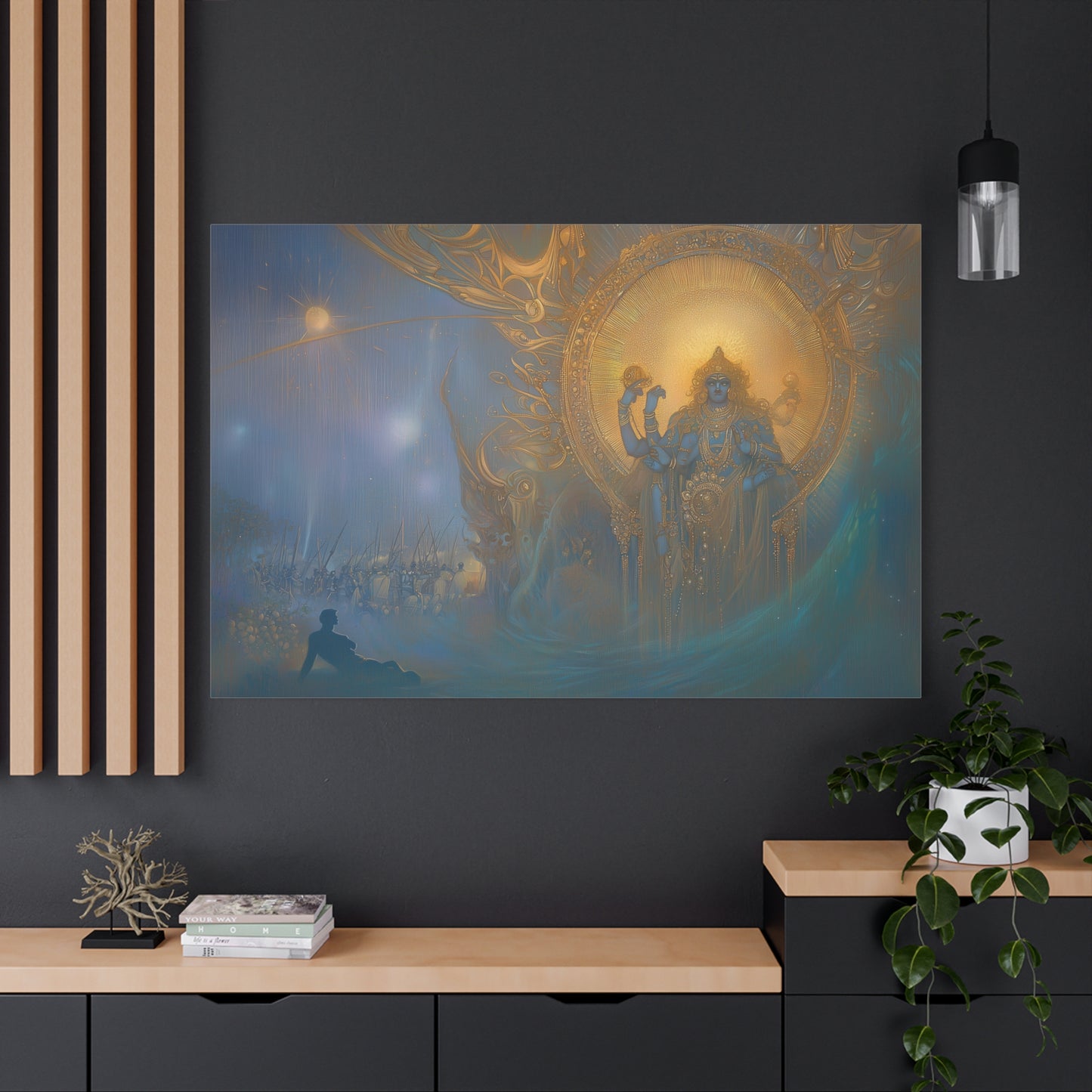 The Balance Keeper Canvas Print