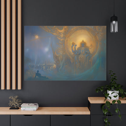 The Balance Keeper Canvas Print