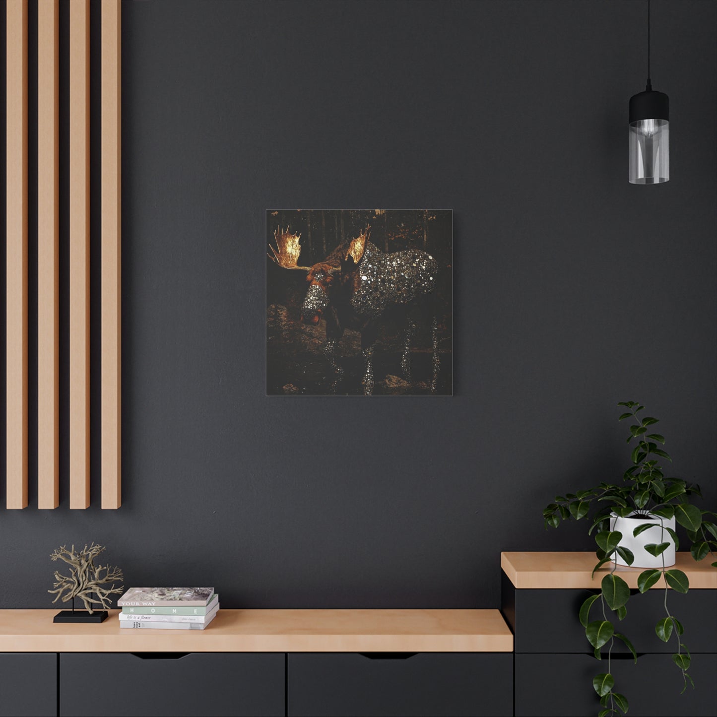 Night's Quiet Wonder Canvas Print