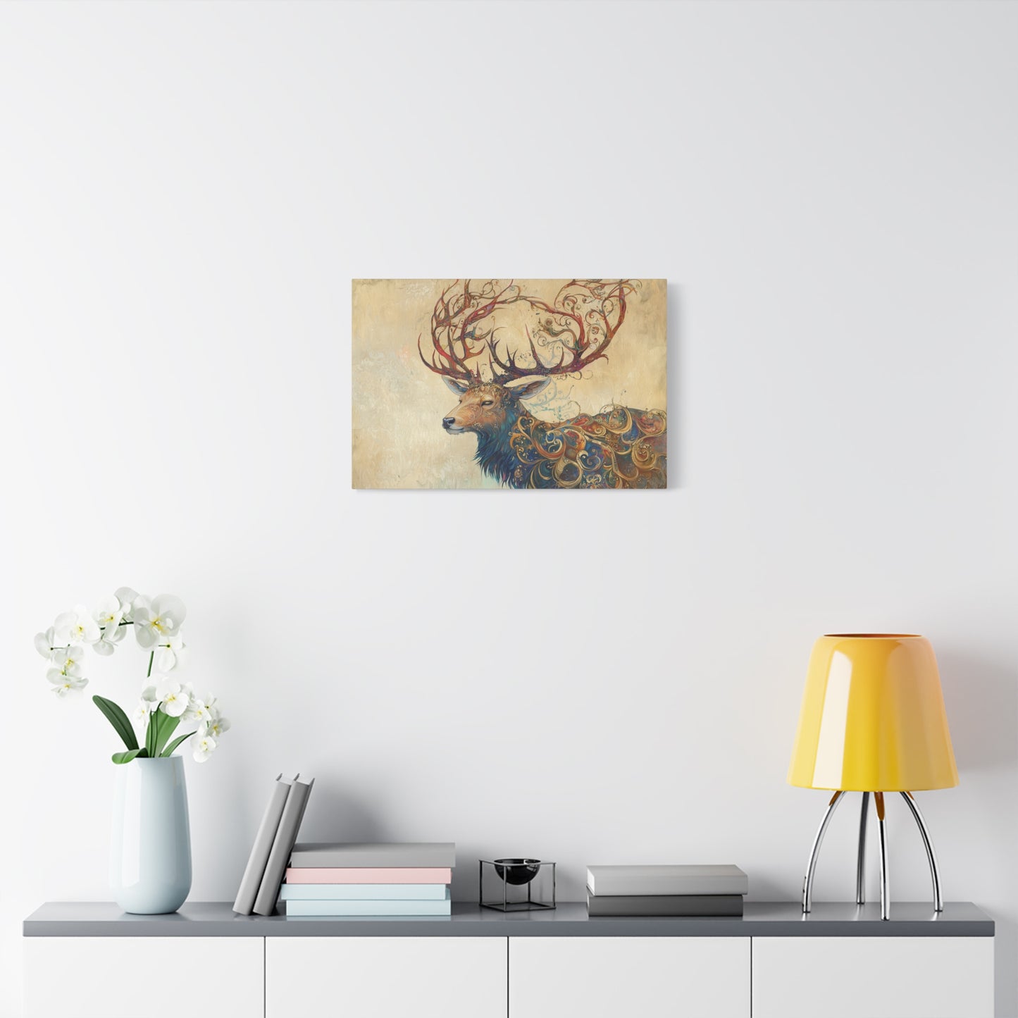 Stag of Yavanna Canvas Print