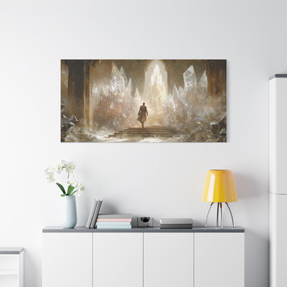 Light's Ascent Canvas Print