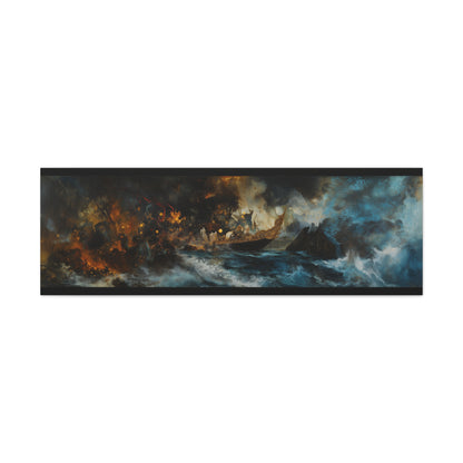 Balance in Tempest Canvas Print