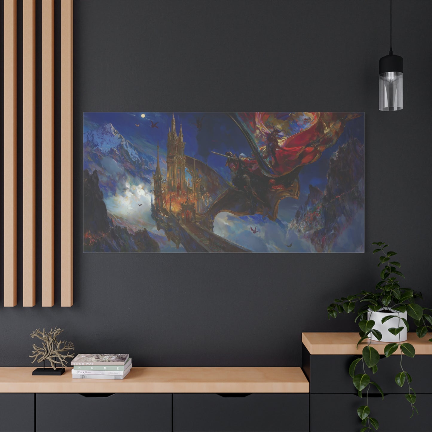 Night’s Majesty Canvas Print