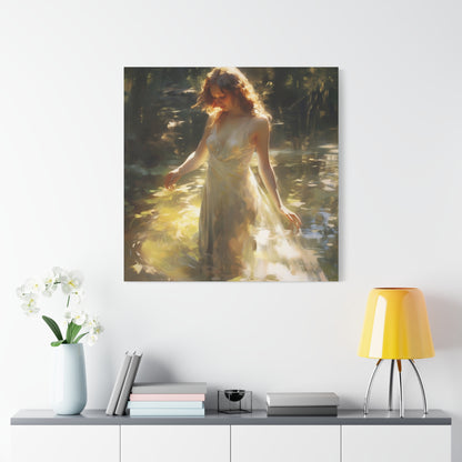 Whispering Depths Canvas Print