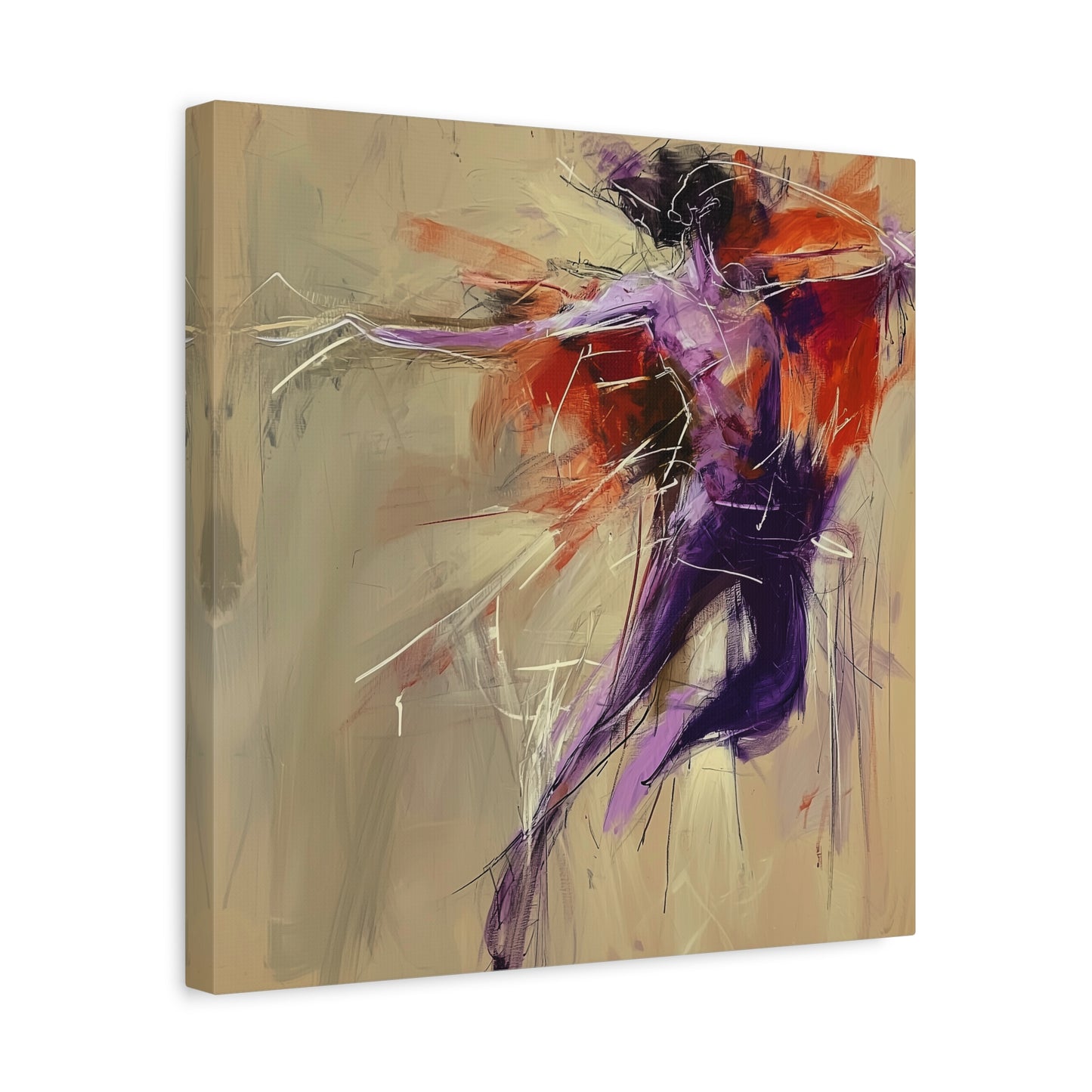 The Dancer's Dream Canvas Print