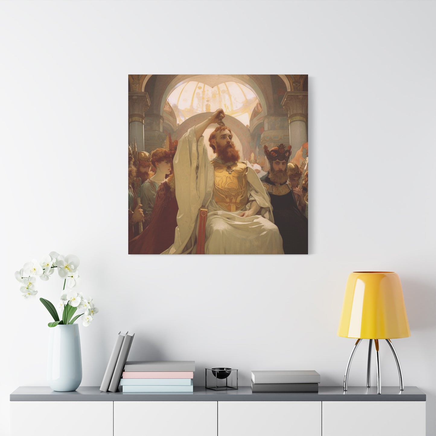 The Eternal Coronation Canvas Print