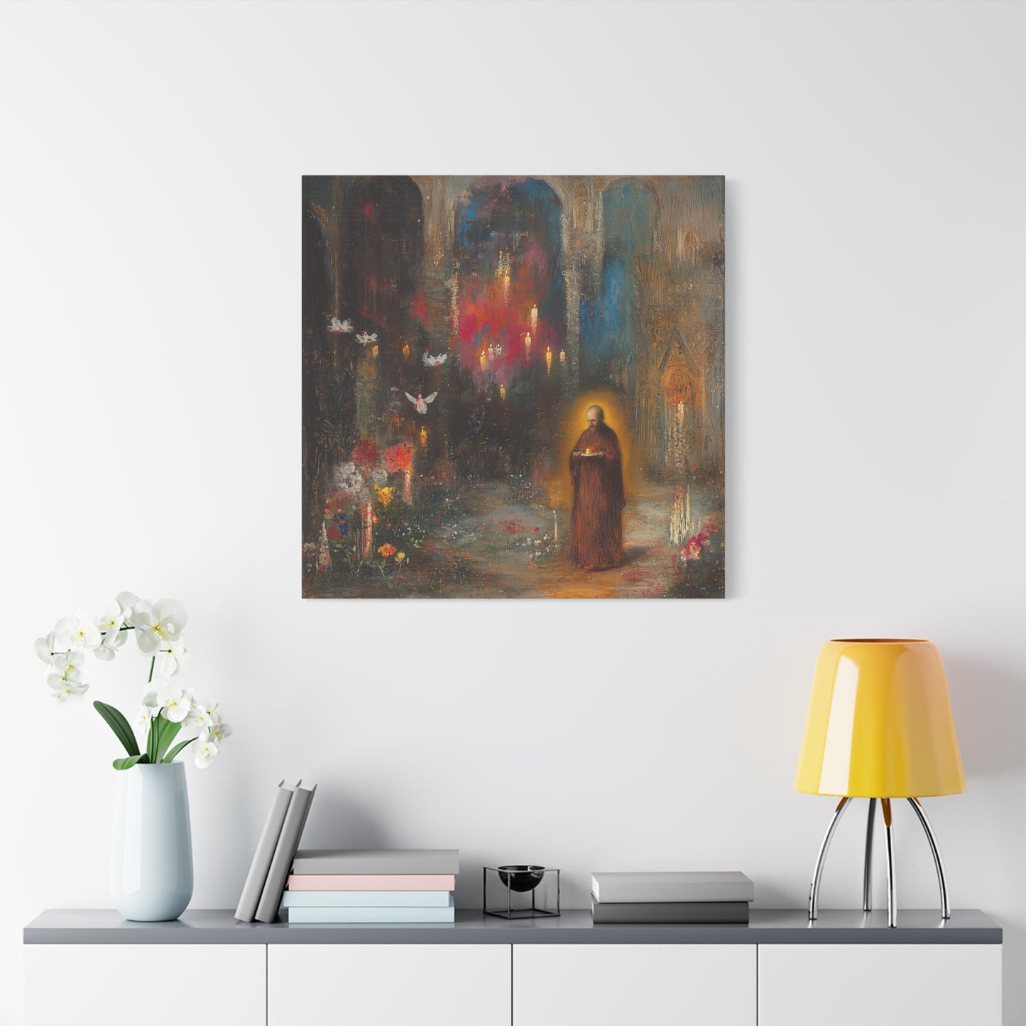 Candles of the Dreaming Canvas Print