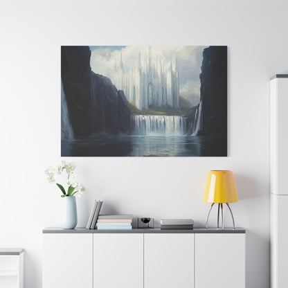 Silent Fortress Canvas Print