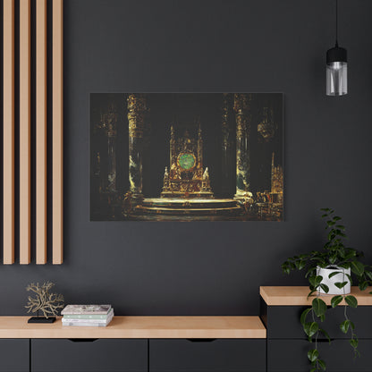 Seat of the Eldar Canvas Print