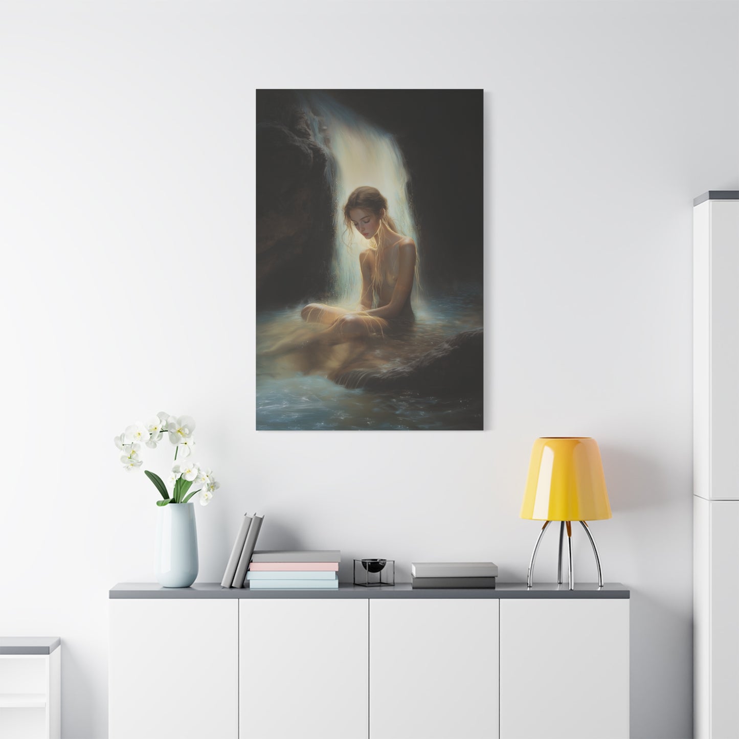 Eldritch Cascade Canvas Print