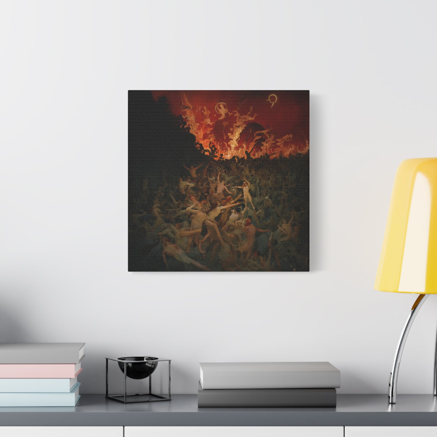 The Frantic Wail Canvas Print