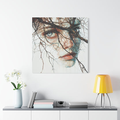 Nature's Veil Canvas Print