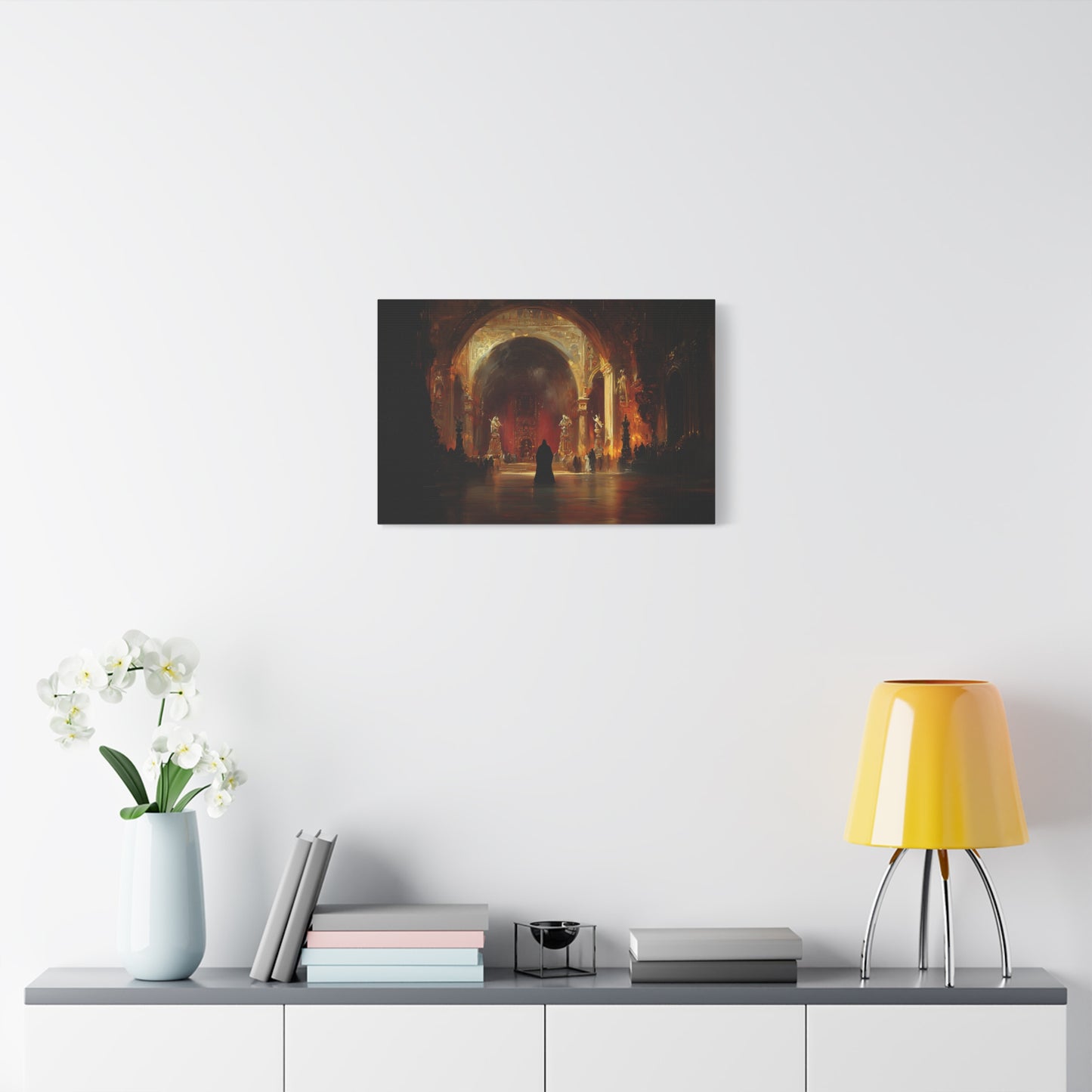 The Cathedral's Whisper Canvas Print