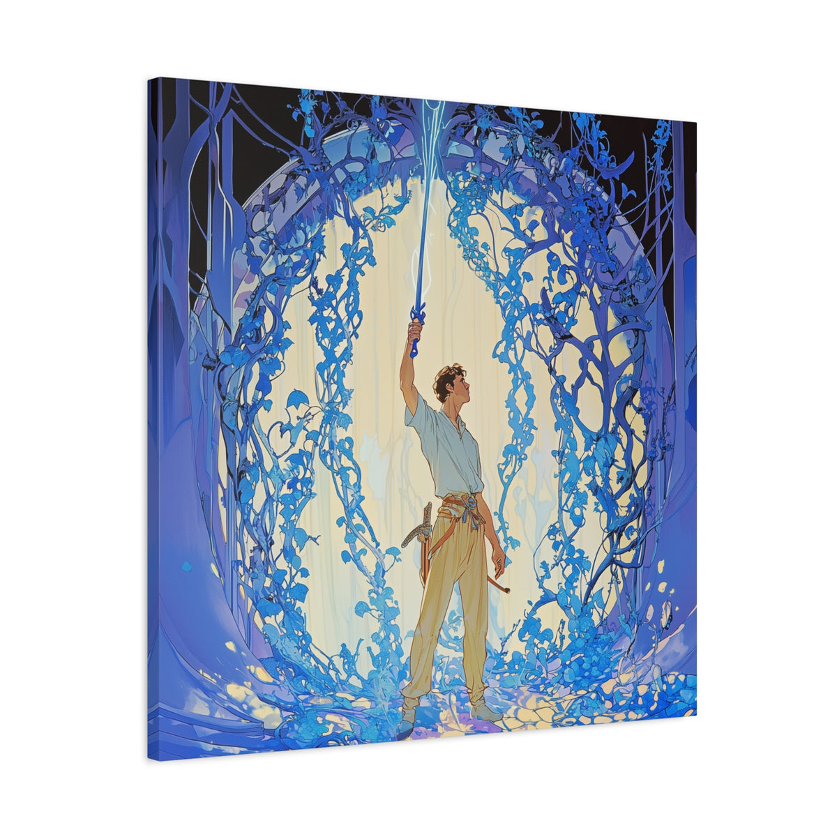 The Luminous Quest Canvas Print