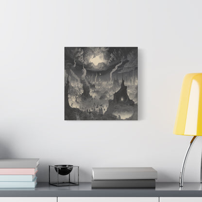 Where Night Dwells Canvas Print