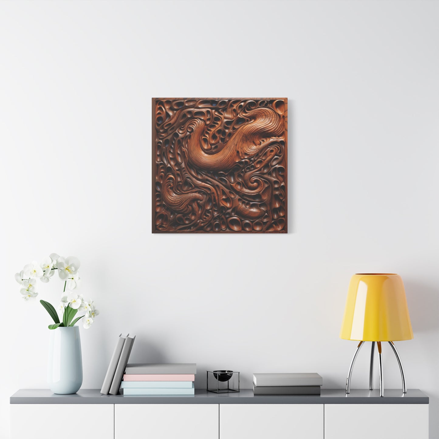 The Hidden Flow Canvas Print