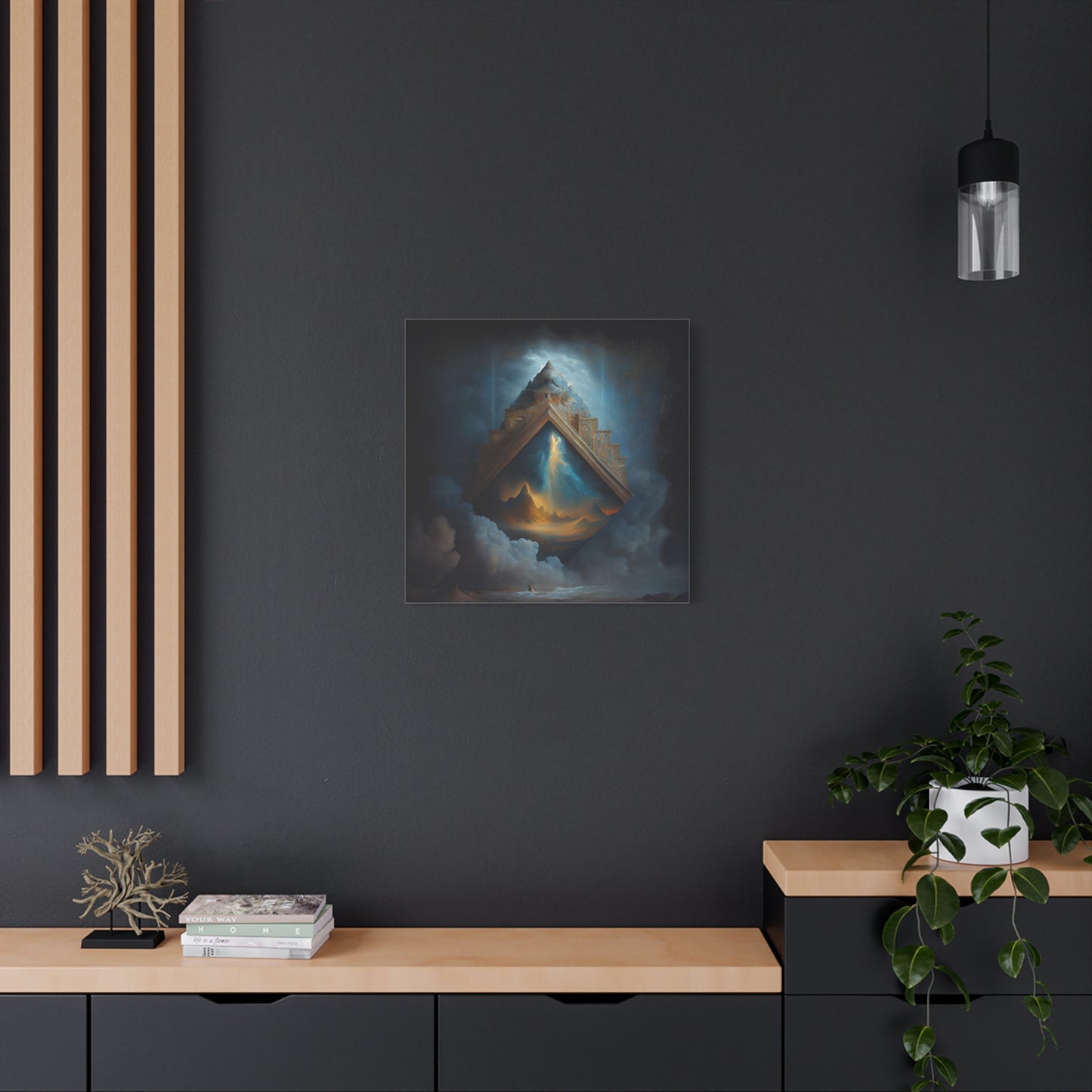 Mountain's Heart Canvas Print