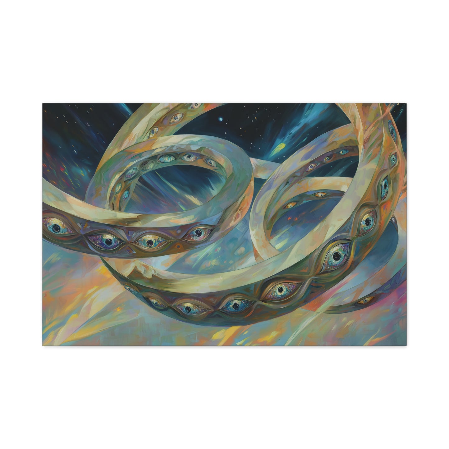 The Dreaming Spiral Canvas Print