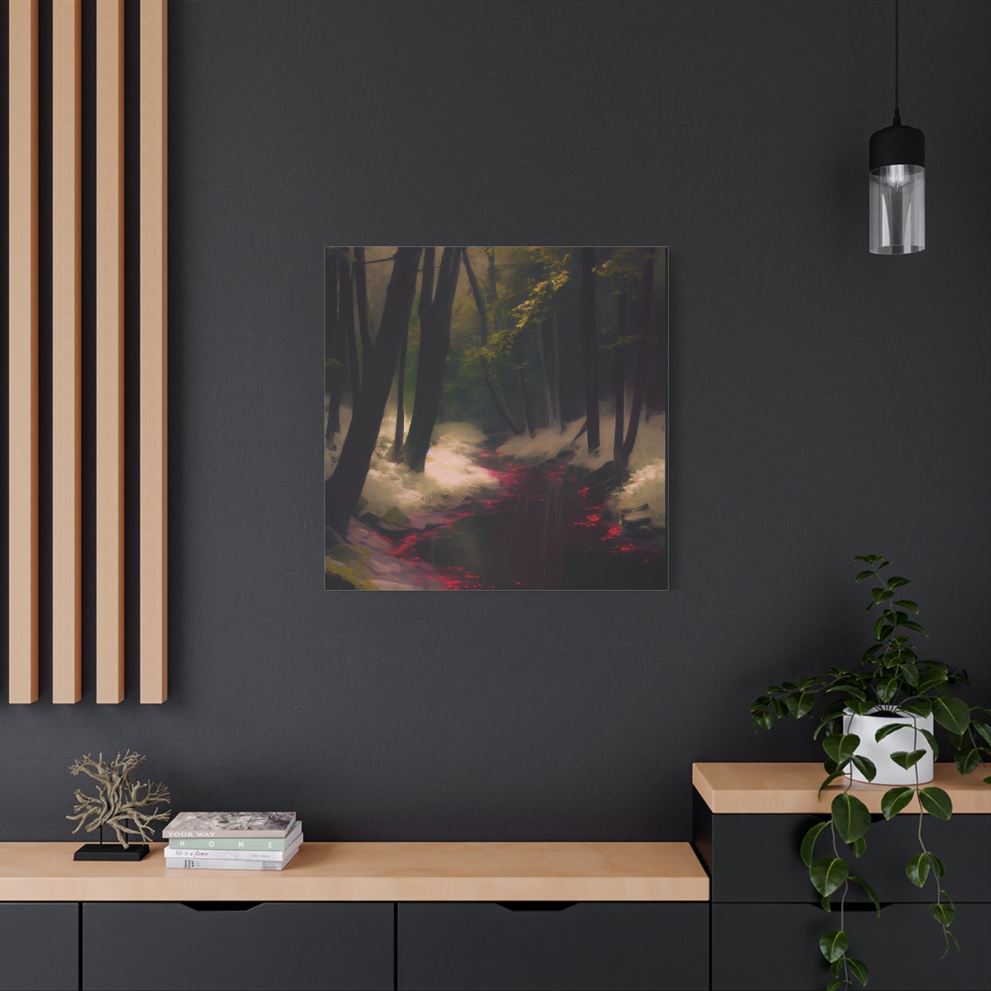 Quiet River Canvas Print