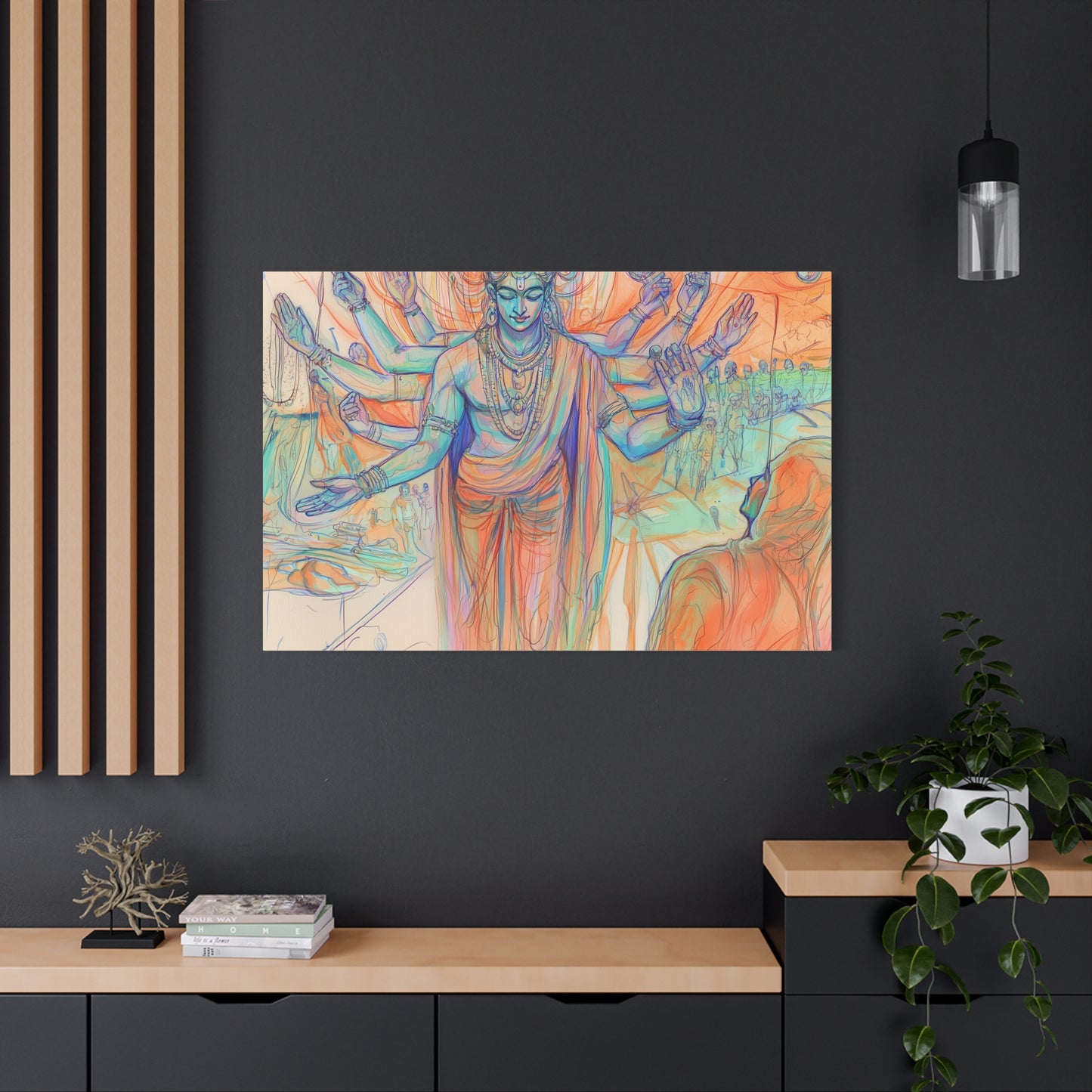 Grace Unveiled Canvas Print